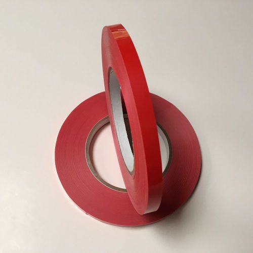 Premium bag sealing tape: 3/8 in. x 180 yds. (red) sale for sale