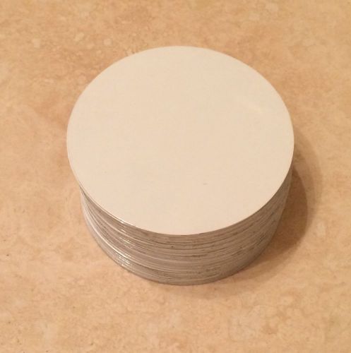 50ea dye sublimation aluminum 2&#034; round disk for sale