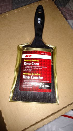 Ace Hardware 3&#034; Paint Brush~ Oil Based Paint and Stains