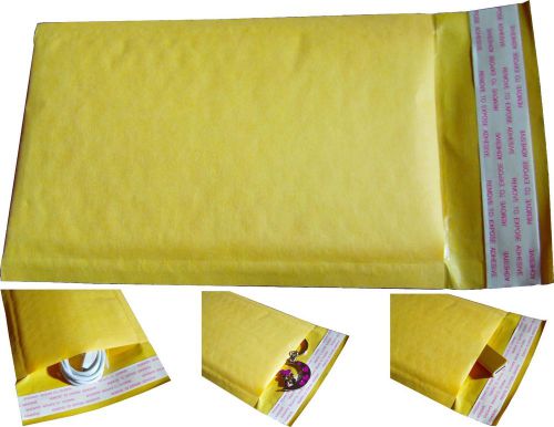 32 Pcs #000 Interior 4x7.1 (10x18cm) Kraft Bubble Mailers Padded Envelopes