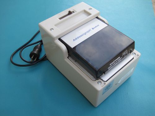 NewBold Addressograph Credit Card Imprinter Model 830