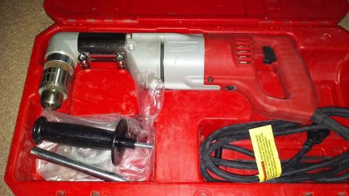 Milwaukee 1/2 in. D-Handle Right Angle Drill with Case