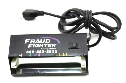 Fraud Fighter HD8X1-120A Fluorescence UV Black Light W/ Mountable Metal Case