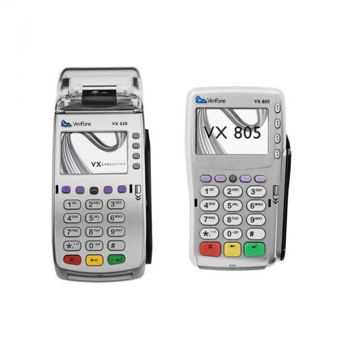 FREE Verifone Vx-520EMV&amp; 805 EMV PIN PAD with MERCHANT ACCT