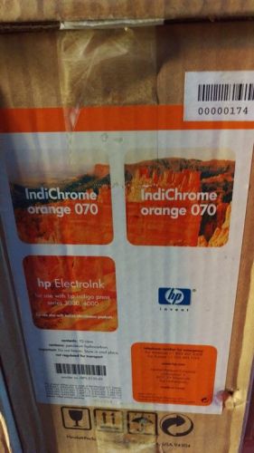 HP Indigo 3000, 4000 Series IndiChrome Ink - Orange 070 - MPS-3135-43 (10 Cans)