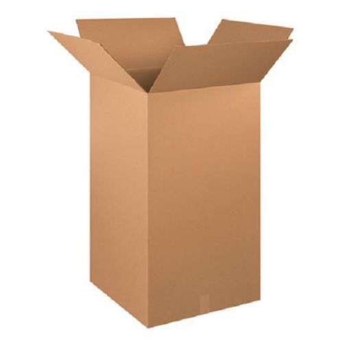 Corrugated cardboard tall shipping storage boxes 20&#034; x 20&#034; x 36&#034; (bundle of 10) for sale