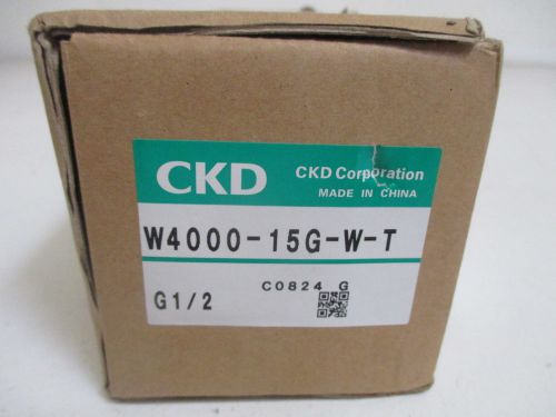 CKD W4000-15G-W-T FILTER REGULATOR *NEW IN A BOX*