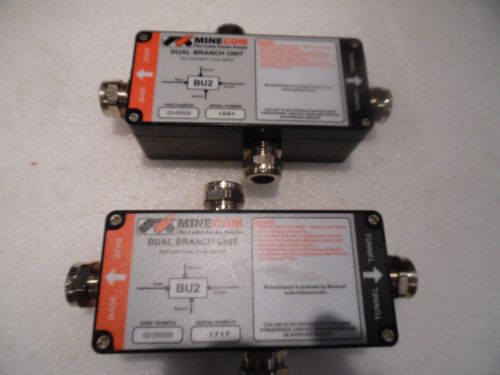 Minecom  dual branch unit bu2 part 02-00029 3-way splitter new 2 for 1 for sale