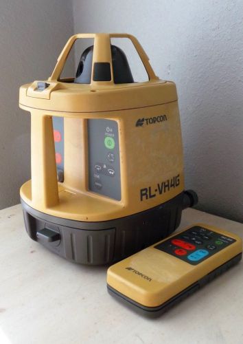Topcon RL-VH4G Laser GREEN BEAM Rotary Laser Level with RC-30 Controller