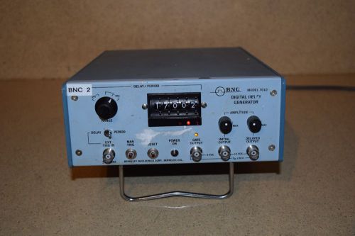 BNC DIGITAL DELAY GENERATOR MODEL 7010 (#1A)