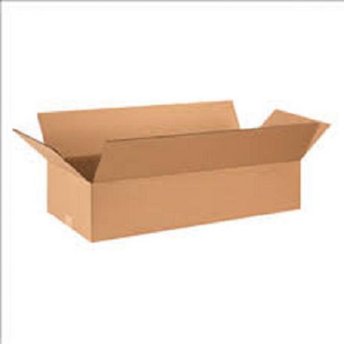 Corrugated cardboard flat shipping storage boxes 28&#034; x 12&#034; x 6&#034; (bundle of 25) for sale