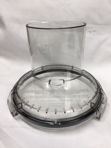 (5B) Waring 032222 WFP14S Commercial Food Processor Batch Bowl Cover Genuine