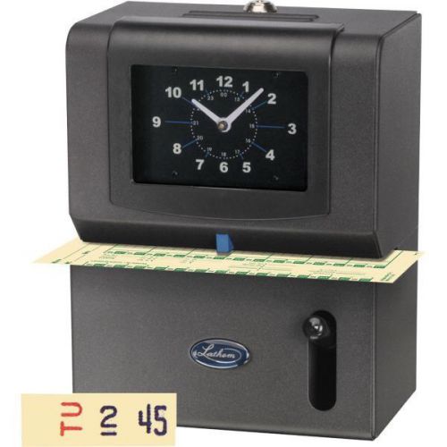 Lathem 2121 Heavy Duty Manual Time Clock. New. Factory Sealed