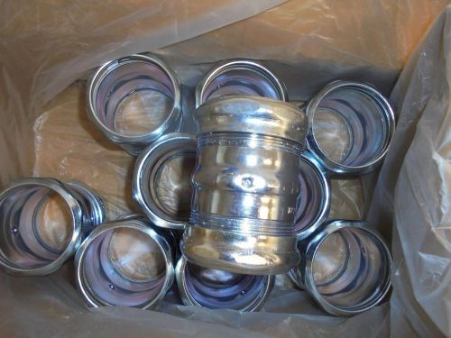 2.5in compression couplers for EMT 10 pieces NEW