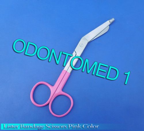 10 Bandage Scissor Pink Color Handle Paramedic EMS Nurse Medical Uniform Supply