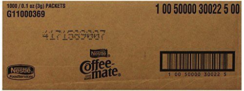 Coffee-mate Coffee Creamer  Original Powdered Packets  3g Pack of 1000