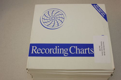 Partlow circular charts pw-002-138-86 100/box, -50c - 50c, 7 day, 9.938&#034; for sale