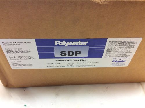 POLYWATER SDP SDP-KIITB6G SOLIDSEAL DUCT PLUG (6 PK OF KITS WITH SINGLE TOOL