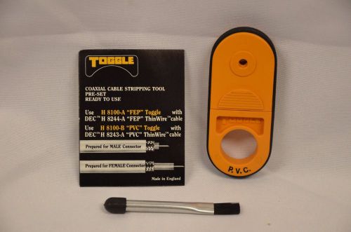 Toggle Cable Stripping Tool &#034;PVC&#034;