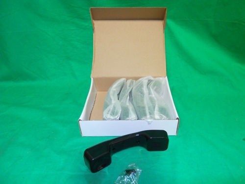 Qty 5 comdial dx-80 7260-00 black handsets new w/ clips for sale