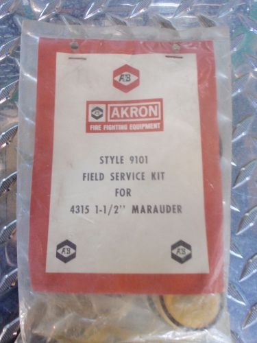 Akron style 9101 field service kit fire nozzle fits 4315 1 1/2&#034; marauder nozzle for sale