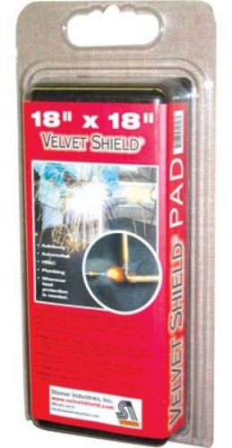 Steiner Velvet Shield Welding Blanket Carbon Fiber 16 OZ Welder Safety 18 X 18&#034;