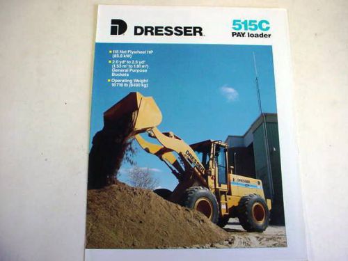 Dresser 515C Wheel Loader Color Brochure