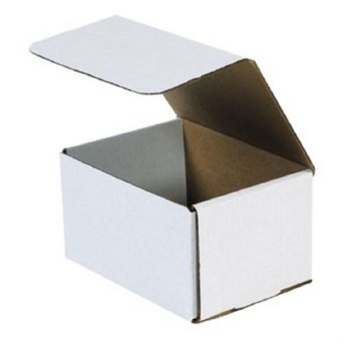 Corrugated cardboard boxes mailers 6 1/2&#034; x 4 7/8&#034; x 3 3/4&#034; (bundle of 50) for sale