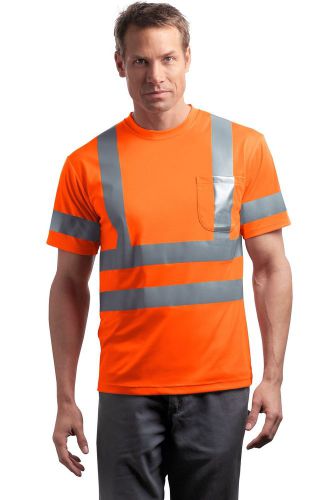 CS408Safety Orange/ReflectiveM CornerStone CS408 ANSI Class 2 Safety T-Shirt 2XL
