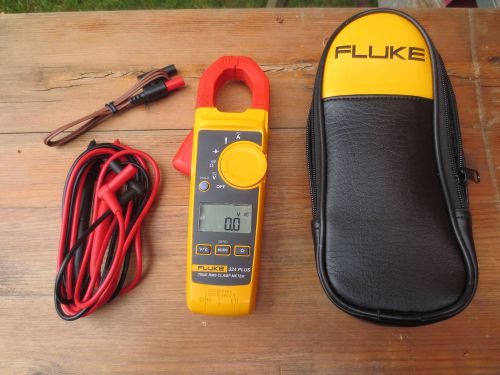 Fluke 324 plus true rms clamp meter leads case for sale