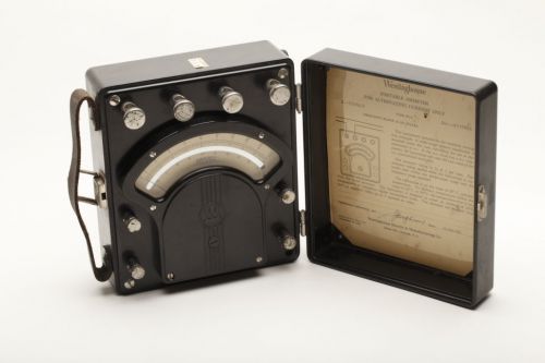 vintage westinghouse portable ammeter