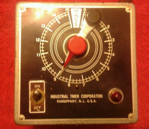 Industrial Timer Corporation 15 Minute Timer SAR-15m
