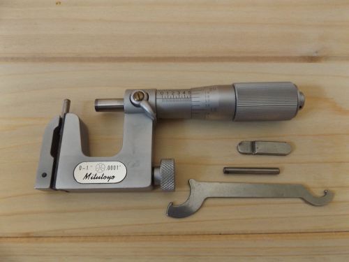 Mitutoyo no.117-107 anvil/pin micrometer .0001&#034; for sale