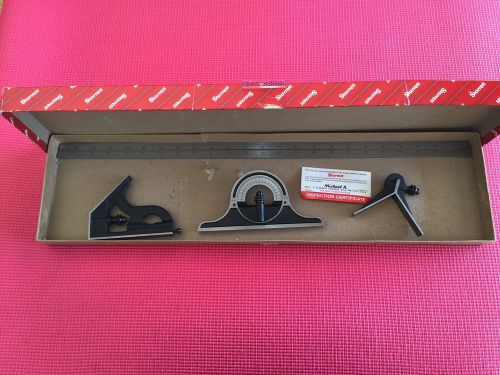 *NEW* AMERICAN MADE 24 Inch combination square Set No 9-24-4R Machinist Tools