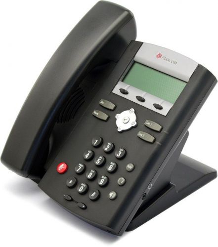 Polycom soundpoint ip 321 poe display phone 2200-12360-001 a-stock refurbished for sale
