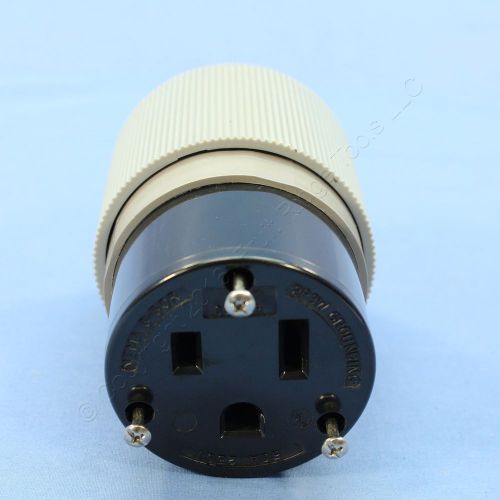 Cooper industrial straight blade connector female plug nema 6-50p 50a bulk 6709n for sale