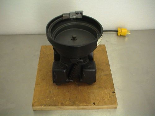 Parts Feeder Inc Vibrating Screw / Bowl Feeder with B-10 Base Unit and 7.5&#034; Bowl