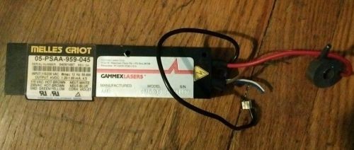 Melles Griot Laser Power Supply 05-PSAA-959-045 for Gammex 67A003G