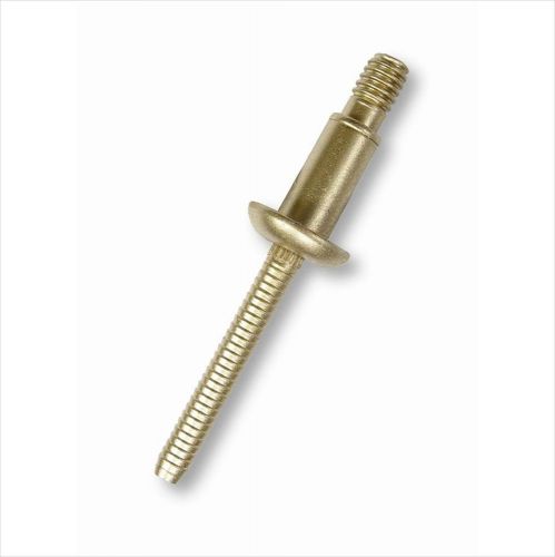 HUCK, MAGNA-BULB RIVET .250D, .387-.466GR PRTDHD, STL/STL ZNC