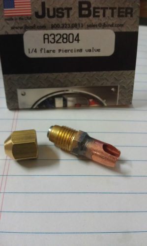 Line tap valves &#034;solder on style&#034; for 1/4&#034; o.d. tube for sale