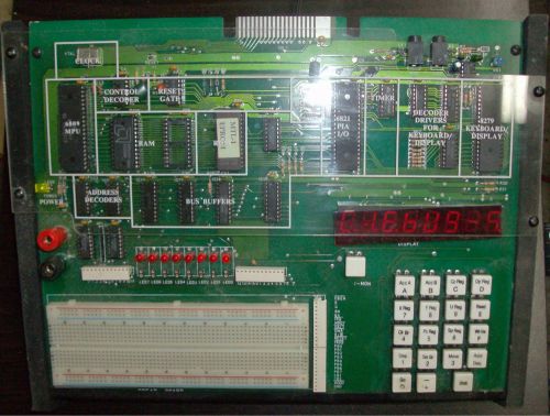 RARE CIE Microprocessor Training Lab MTL-1 6809uP