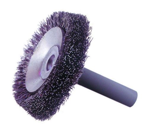Osborn International 11305SP Crimped Concave Steel Wire Wheel Brush with Shank,