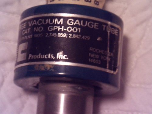CVC DISCHARGE VACUUM GAUGE TUBE GPH-001  used  *** Free Shipping ***