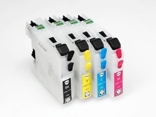 EMPTY Refillable Ink Cartridge for Brother LC-205 LC205 MFC-J5620DW MFC-J5720DW