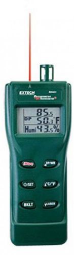 Extech rh401 triple display hygro thermometer psychrometer with built in for sale