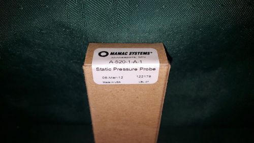 Mamac  systems a-520-1-a-1 static pressure probe for sale