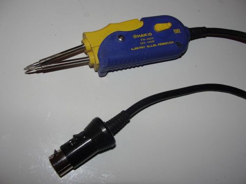 Hakko fm-2023 rework tweezers with tips..soldering iron tweezers...esd safe for sale