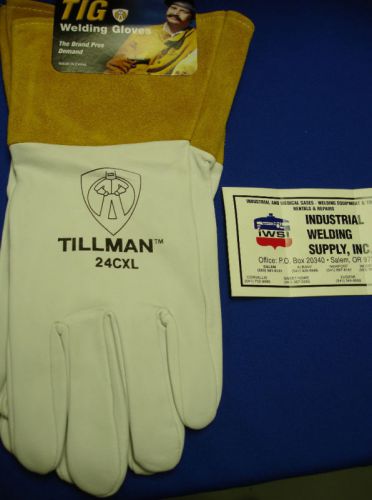 TILLMAN 24CXL TIG Welding GLOVES X-Large Top Grain Kidskin