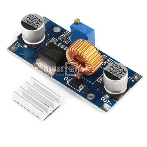 5A XL4015 DC-DC Step Down Adjustable Power Supply Module LED Lithium Charger