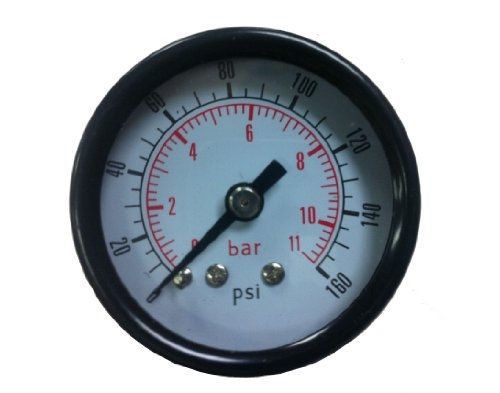PneumaticPlus Air Pressure Gauge for Air Compressor WOG Water Oil Gas 1-1/2&#034;
